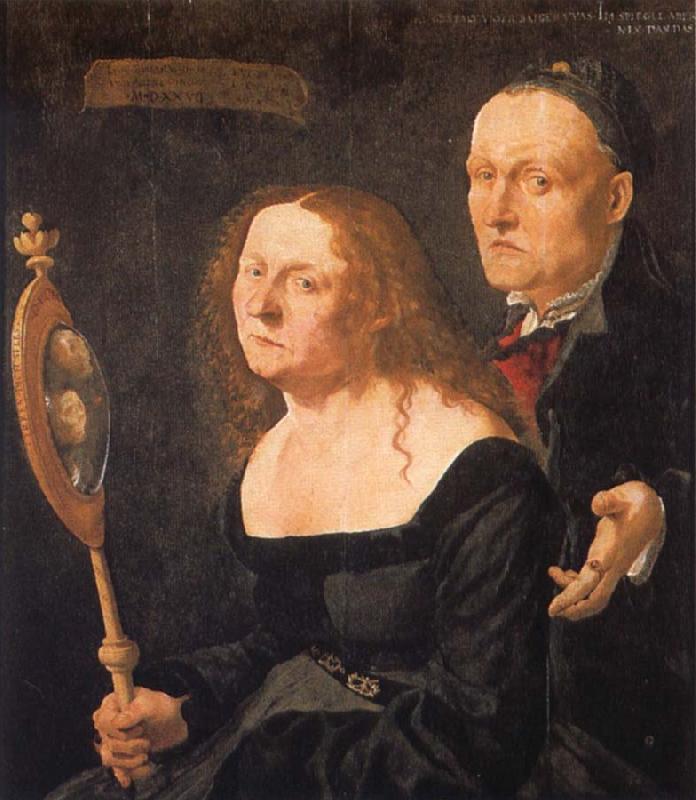 Lucas Furtenagel The painter Hans Burgkmair and his wife Anna,nee Allerlai oil painting image